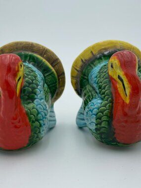 Vintage Turkey Salt & Pepper Shakers - Made in Occupied Japan MIOJ